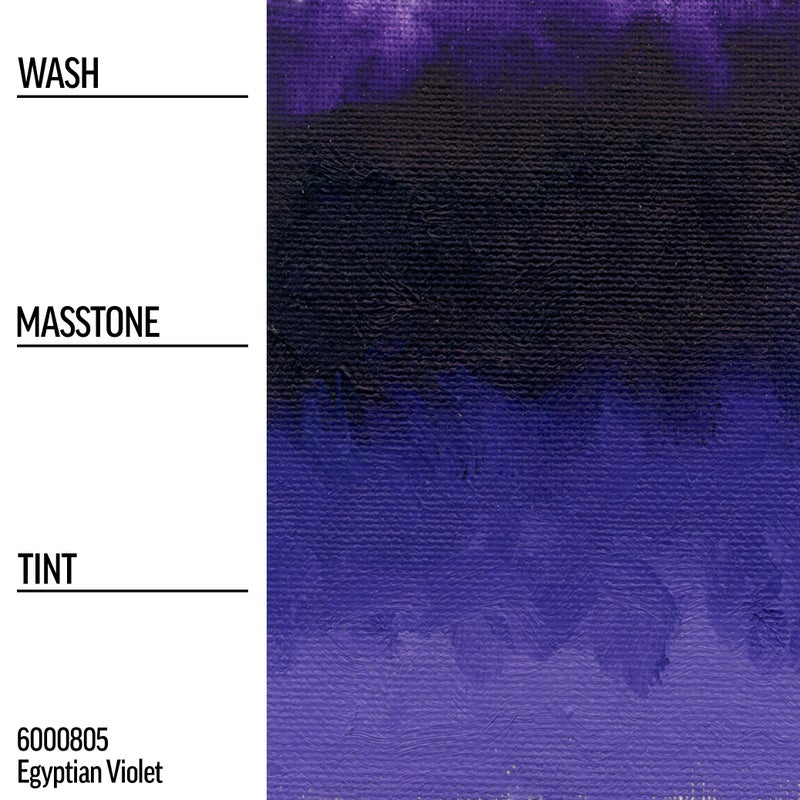 Williamsburg Artist Oil Colors by GOLDEN, Egyptian Violet, 37 ml tube, Professional Oil Paint, Semi-Transparent - Image 5